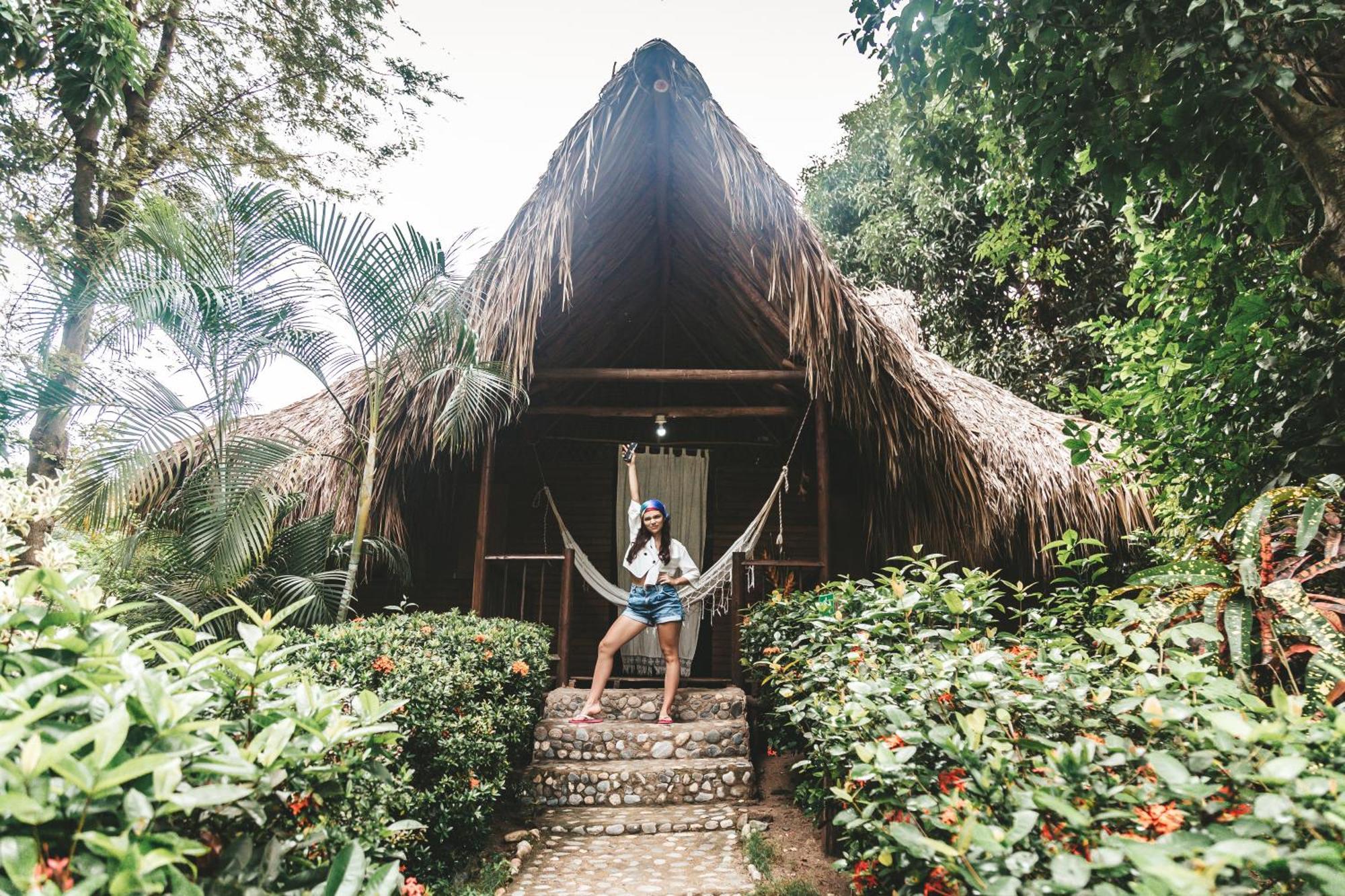 Cabana Wiwa Tayrona Los Naranjos Luaran gambar
